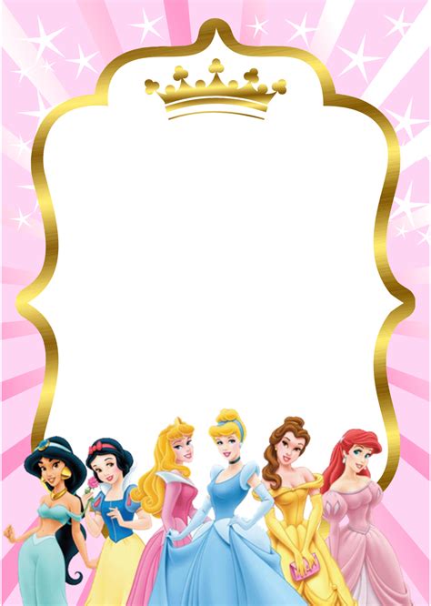 fundo convite princesas|[7 Artes] Convite Princesas Grátis para Editar e。